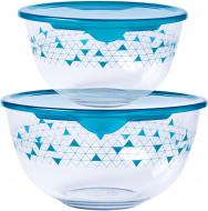 Набор мисок с крышками Pyrex Prep & Store 2 предмета (913S043)