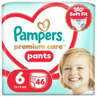Подгузники-трусики Pampers Premium Care Pants 6 13-19 кг 46 шт.