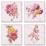 Картина по номерам Цветочная нежность 18х18 Идейка