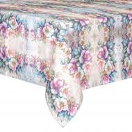 Скатерть Цветок 145x180 см бежевый с рисунком Homeline