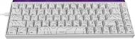 Клавиатура игровая Ajazz (NK68-R-S-W) NK68 Red Switch White
