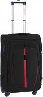 Чемодан Wings 1706 Mini 4 колеса 55x35x22 см 42 л черный Vt00033