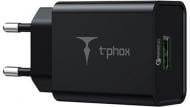 Сетевое зарядное устройство T-PHOX Tempo 18 W QC 3.0 USB Charger Black (Tempo 18W USB B)