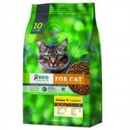 Корм сухой для котов Екко-гранула с курицей 10 кг