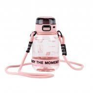 Бутылка для воды KITE 1218-3 700 мл розовато-серая