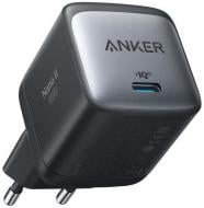 Мережевий зарядний пристрій Anker PowerPort 713 Nano II - 45W USB-C GaN (Чорний)