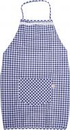 Фартук 70х59 см синяя клетка Прованс