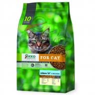 Корм сухой для котов Екко-гранула с лососем 10 кг