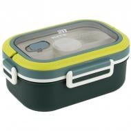 Ланч-бокс KITE с разделителем 1182-3 1100 мл зеленый