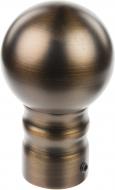 Наконечник Gardinia Windsor Kugel наборной d25 мм бронза 1 шт.