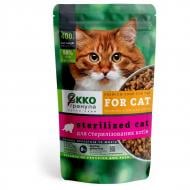 Корм сухой для стерилизованных котов Екко-гранула 400 г