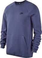 Свитшот Nike M NSW TCH FLC CRW LS 928471-557 р. 2XL фиолетовый