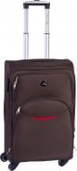 Чемодан Wings 1708 Mini 4 колеса 55x35x22 см 42 л коричневый Vt00090