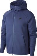 Джемпер Nike M NSW TCH FLC HOODIE FZ 928483-557 р. 2XL фиолетовый