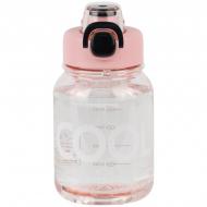 Пляшка для води KITE 1217-3 700 мл рожево-чорна