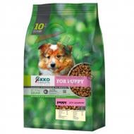 Корм сухий Екко-гранула для цуценят чотирилисник 10 кг