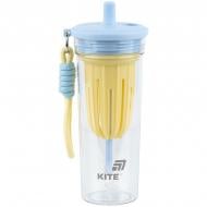 Стакан для воды KITE 1219-3 желто-голубой 650 мл 1 шт.