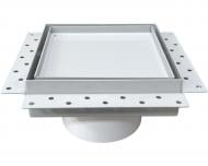 Витяжний вентилятор HEWA модуль прихованого монтажу для вентиляторів airRoxy dRim 100 та 125 мм сірий HEWA GREY