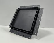 Модуль прихованого монтажу HEWA BLACK для вентиляторів airRoxy dRim 100 та 125 мм білий HEWA BLACK