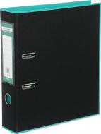 Папка-регистратор Style 70 мм черный/бирюзовый Buromax