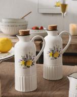 Емкость для масла и уксуса Fiora Lemons 600 мл