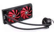 Процессорный кулер Xilence водяное охлаждение LQ240, 2x120 мм XC975