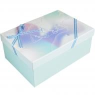 Коробка подарочная голубая "Christmas tree" 19х12х6.5 см 210354431