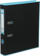 Папка-регистратор Style 50 мм черный/голубой Buromax