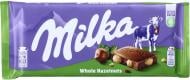 Молочний шоколад Milka цілі горіхи 100 г