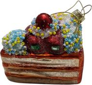 Подвеска стеклянная Angelo Domani торт 8 см разноцветный EBG341624