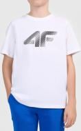 Футболка 4F 4FJWMM00TTSHM3604-10S р.р.140 белый