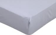 Простынь на резинке Solid 160x200+30 см светло-серый La Nuit