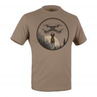 Футболка P1G-Tac с рисунком "Дрон" UA281-29891-OD-DRN р.XL olive drab