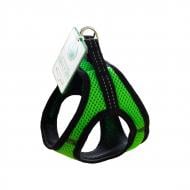 Шлея Lucky Pet подвійний №2 сітка 28-30 см/31-33 см салатовий