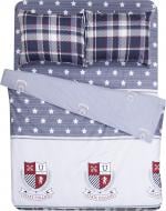 Комплект постельного белья University 1,5 серо-синий La Nuit