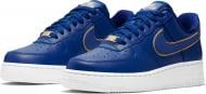 Кроссовки женские зимние Nike AIR FORCE 1 07 ESS AO2132-401 р.36,5 темно-синие