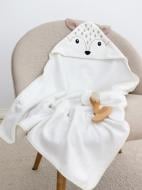 Полотенце махровое InGreen Олененок 80х80 см белый 130/100