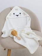 Полотенце махровое InGreen Лев 80х80 см белый 140/40