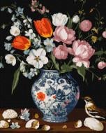 Картина по номерам Букет в красивой вазе ©art_selena_ua 40х50 см Ideyka