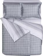 Комплект постельного белья Mesh семейный серый La Nuit