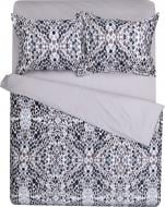 Комплект постельного белья Glance 1,5 серый с коричневым La Nuit