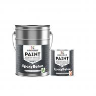 Краска эпоксидная Kompozit EpoxyBeton двухкомпонентная серая RAL 7040 глянец 12 кг