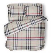 Комплект постільної білизни Сlassic сімейний бежевий із малюнком UP! (Underprice)