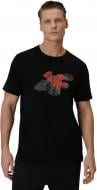 Футболка 4F TSHIRT M2667 4FWSS26TTSHM2667-20S р.L черный