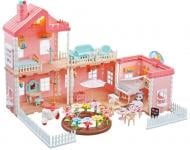 Ігровий набір Qixi Toys Будиночок з лялькою х195 елементів JSF092253