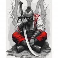 Картина по номерам Казак с саблей 10178-AC 40х50 см ART CRAFT