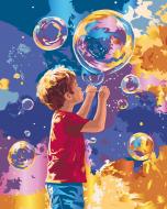 Картина по номерам Яркие пузыри с металлизированными красками 10449-AC 40х50 см ART CRAFT