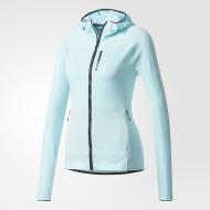 Джемпер Adidas W TRACERO HO FL BP9441 р. 42 голубой