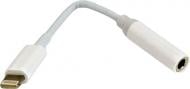 Адаптер Cablexpert Lightning – mini-jack 3,5 мм white (CCA-LM3.5F-01-W)