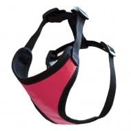 Шлея Lucky Pet №3 кожа+сетка 40-57 см/41-67 см розовый